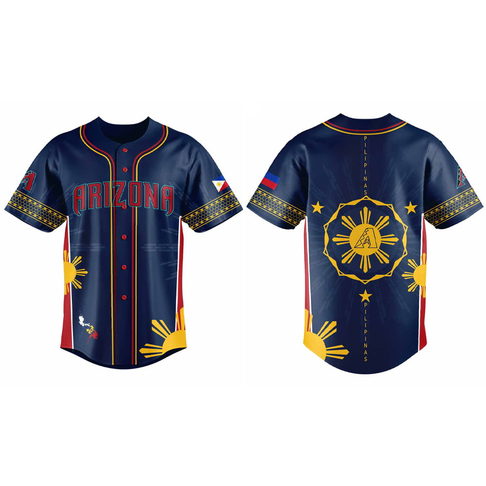 Diamondbacks Filipino Heritage Night 2025 Jersey Diamondbacks Filipino Heritage Night 2025 Jersey