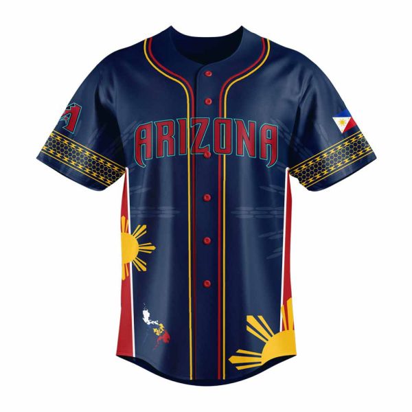 Diamondbacks Filipino Heritage Night 2025 Jersey 2