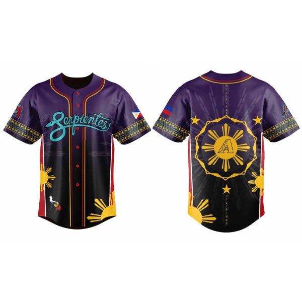 Diamondbacks Filipino Heritage Night City Connect 2025 Jersey