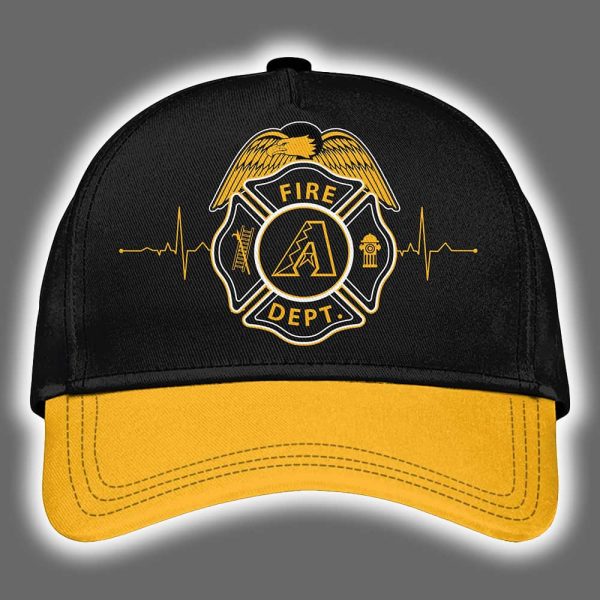 Diamondbacks First Responders Night Hoodie Joggers Cap 2025 3