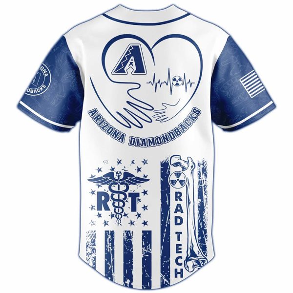 Diamondbacks Radiology Tech Night 2025 Jersey 3