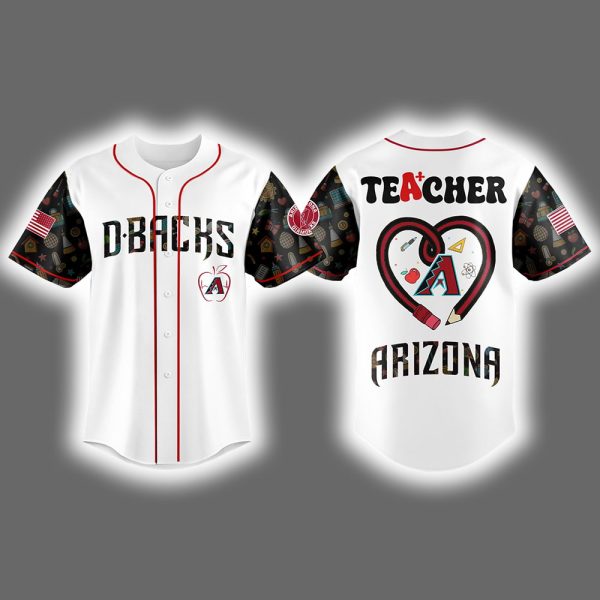 Diamondbacks Teacher Appreciation Week Jersey 2025