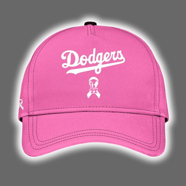 Dodgers 2025 Breast Cancer Awareness Game Night Hat