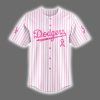 Dodgers 2025 Breast Cancer Awareness Game Night Jersey 2