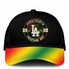 Dodgers 2025 Juneteenth Freedom Day Hoodie Joggers Cap 3