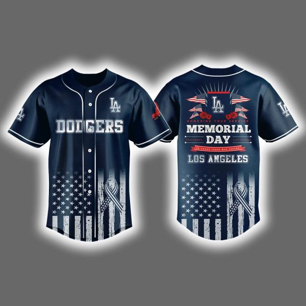 Dodgers 2025 Memorial Day Jersey