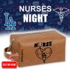 Dodgers 2025 Nurses Night Leather Clutch Bag 2