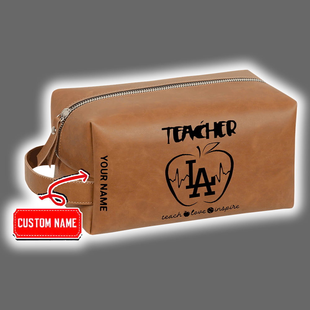 Dodgers 2025 Teacher Appreciation Leather Clutch Bag Dodgers 2025 Teacher Appreciation Leather Clutch Bag