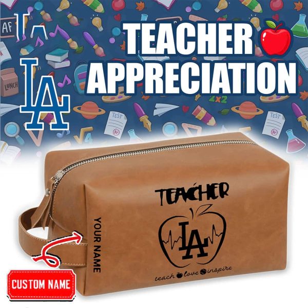 Dodgers 2025 Teacher Appreciation Leather Clutch Bag 2