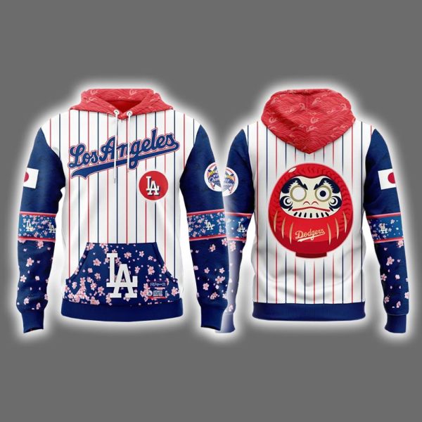 Dodgers Cherry Blossom Japanese Heritage Night Hoodie 2025
