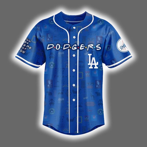 Dodgers FRIENDS Night Game Jersey 2025 2