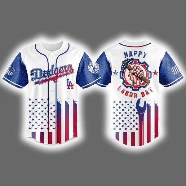 Dodgers Happy Labor Day 2025 Jersey
