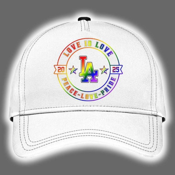 Dodgers Happy Pride Month Hat 2025