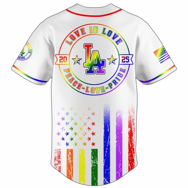 Dodgers Happy Pride Month Jersey 2025 3