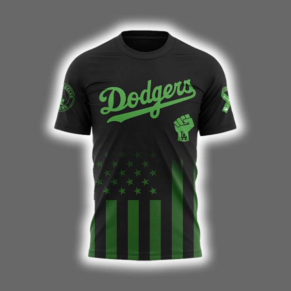Dodgers Mental Health Awareness Month 2025 Shirt 2
