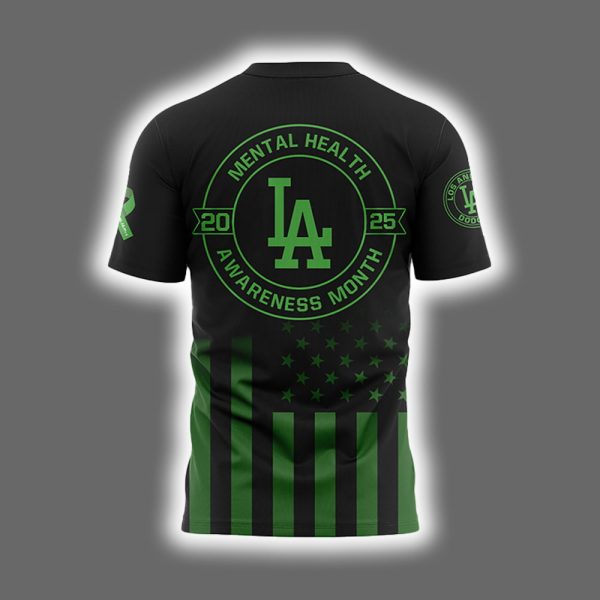 Dodgers Mental Health Awareness Month 2025 Shirt 3