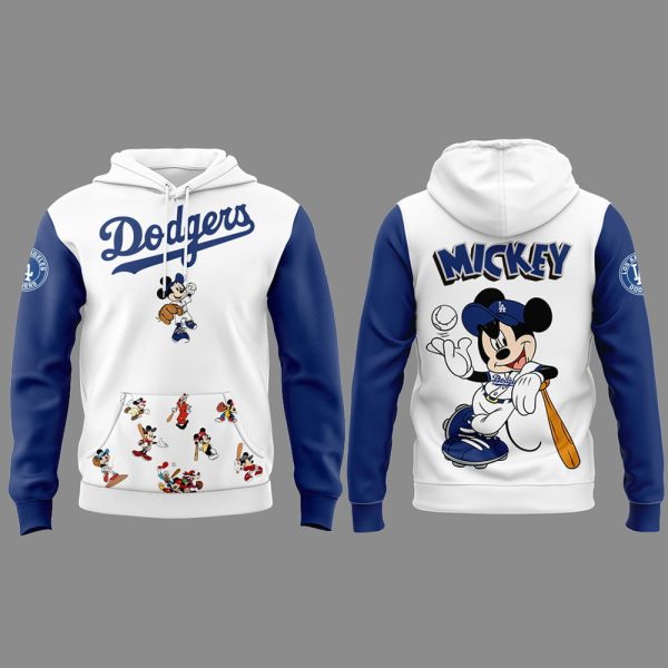Dodgers Mickey Mouse Night 2025 Hoodie