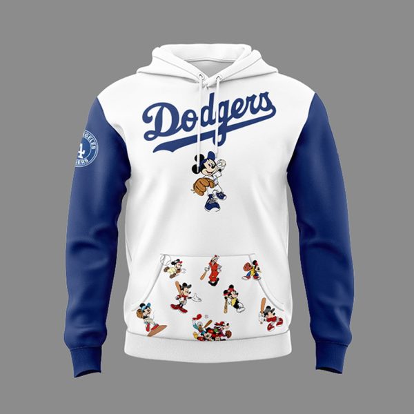 Dodgers Mickey Mouse Night 2025 Hoodie 2