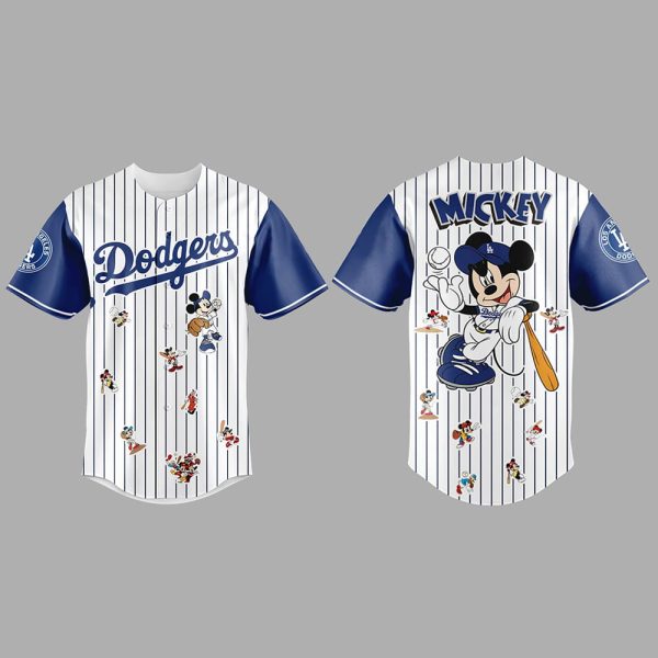 Dodgers Mickey Mouse Night 2025 Jersey