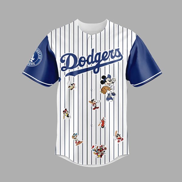 Dodgers Mickey Mouse Night 2025 Jersey 2