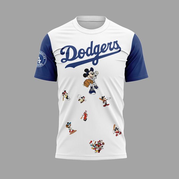 Dodgers Mickey Mouse Night 2025 Shirt 2