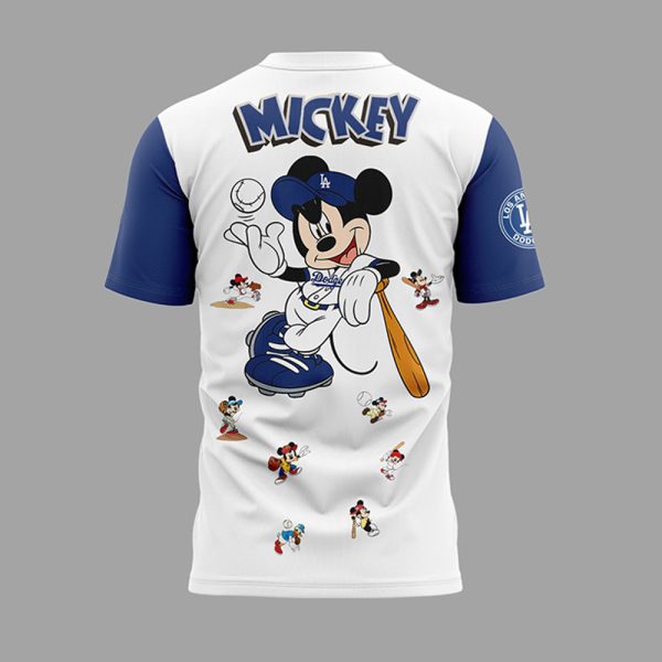 Dodgers Mickey Mouse Night 2025 Shirt 3