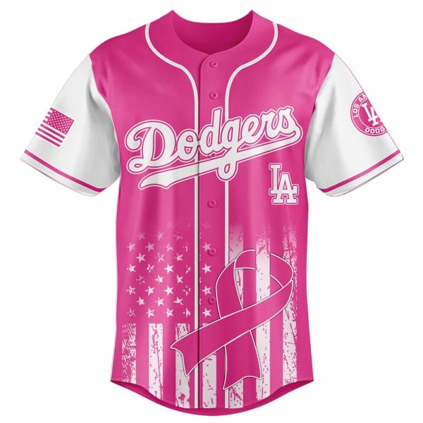 Dodgers Pink Out The Park Jersey 2025 2