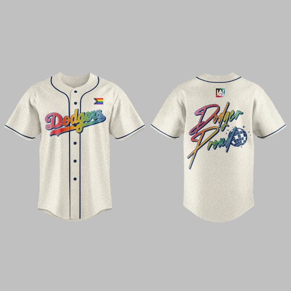 Dodgers Pride Night Jersey 2025