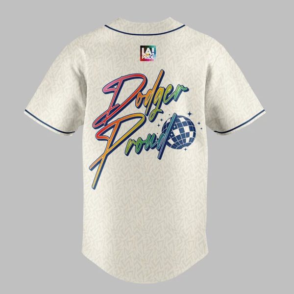 Dodgers Pride Night Jersey 2025 3