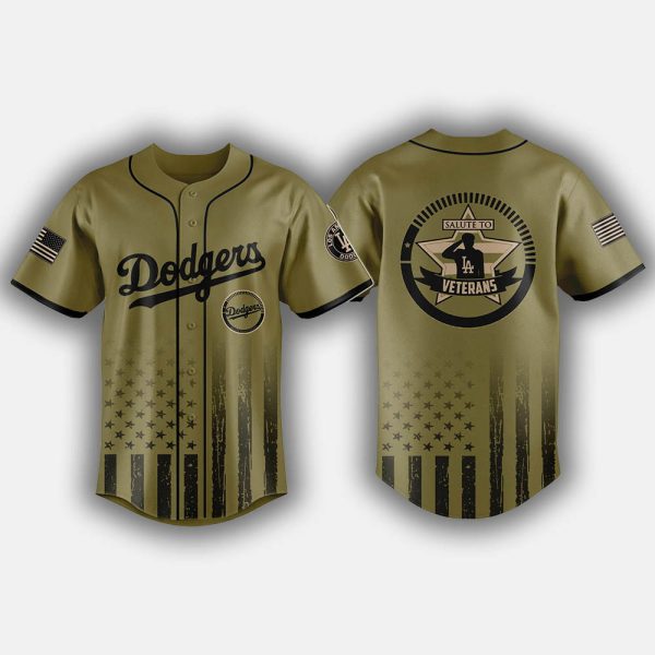 Dodgers Salute To Veterans Jersey 2025