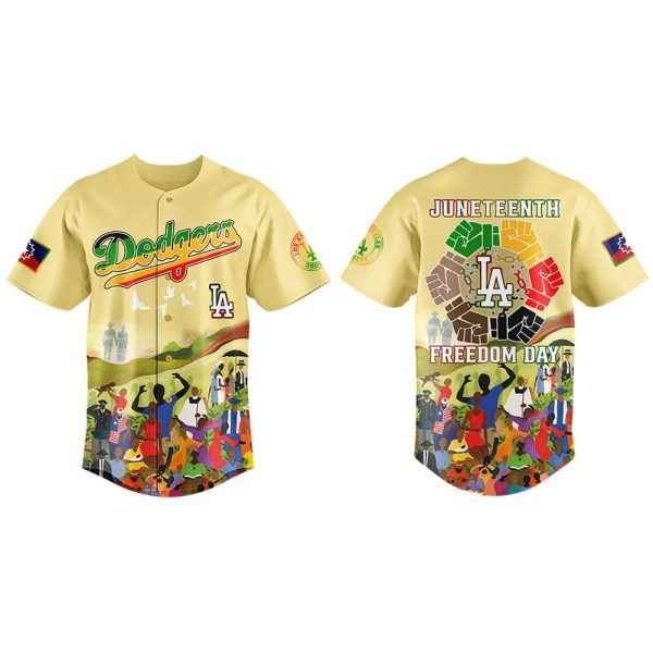 Dodgers x Juneteenth Freedom Day Jersey 2025