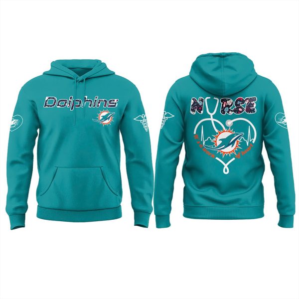 Dolphins Nurses Night 2025 Hoodie Joggers Cap