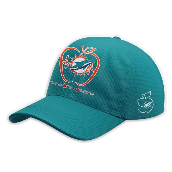 Dolphins Teacher Appreciation 2025 Hoodie Joggers Cap 3
