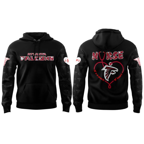 Falcons Nurses Appreciation 2025 Hoodie Joggers Cap