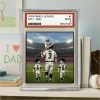 Father's Day Baseball No. 1 Dad & Kids Acrylic Block Plaque