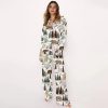 Fishing Bear Woodland Satin Pajama Set 2
