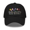 Floral Retro Radicalized by Basic Decency Embroidered Hat