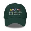 Floral Retro Radicalized by Basic Decency Embroidered Hat 2