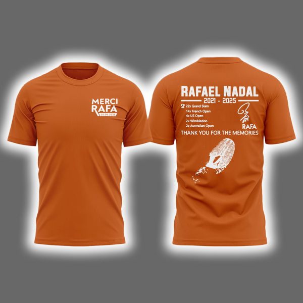 French Open Merci Rafa Two Sided Shirt 2