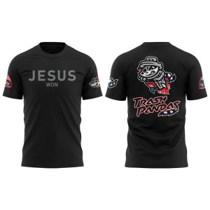 Trash Pandas Jesus Won Shirt 2025