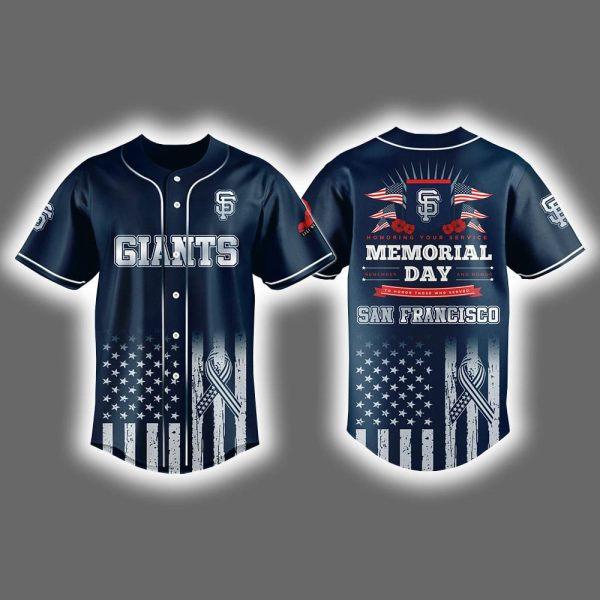 Giants 2025 Memorial Day Jersey