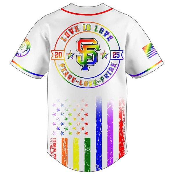 Giants Happy Pride Month Jersey 2025 3