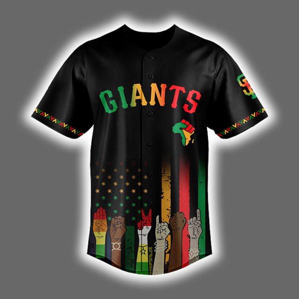Giants Juneteenth Freedom Day 2025 Jersey 2