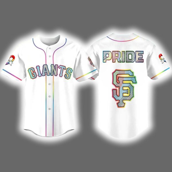 Giants LGBTQ Pride Night 2025 Jersey