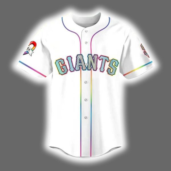 Giants LGBTQ Pride Night 2025 Jersey 2