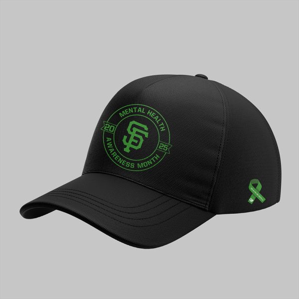 Giants Mental Health Awareness Month 2025 Hoodie Joggers Cap 2
