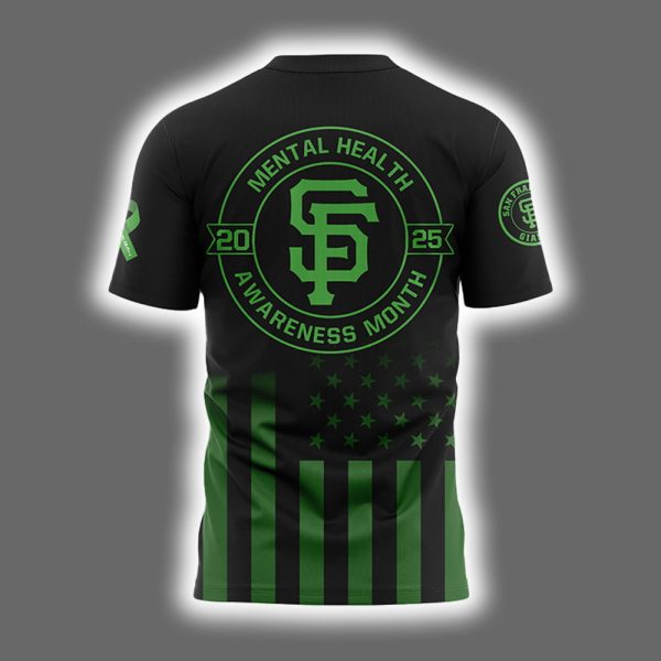 Giants Mental Health Awareness Month 2025 Shirt 3