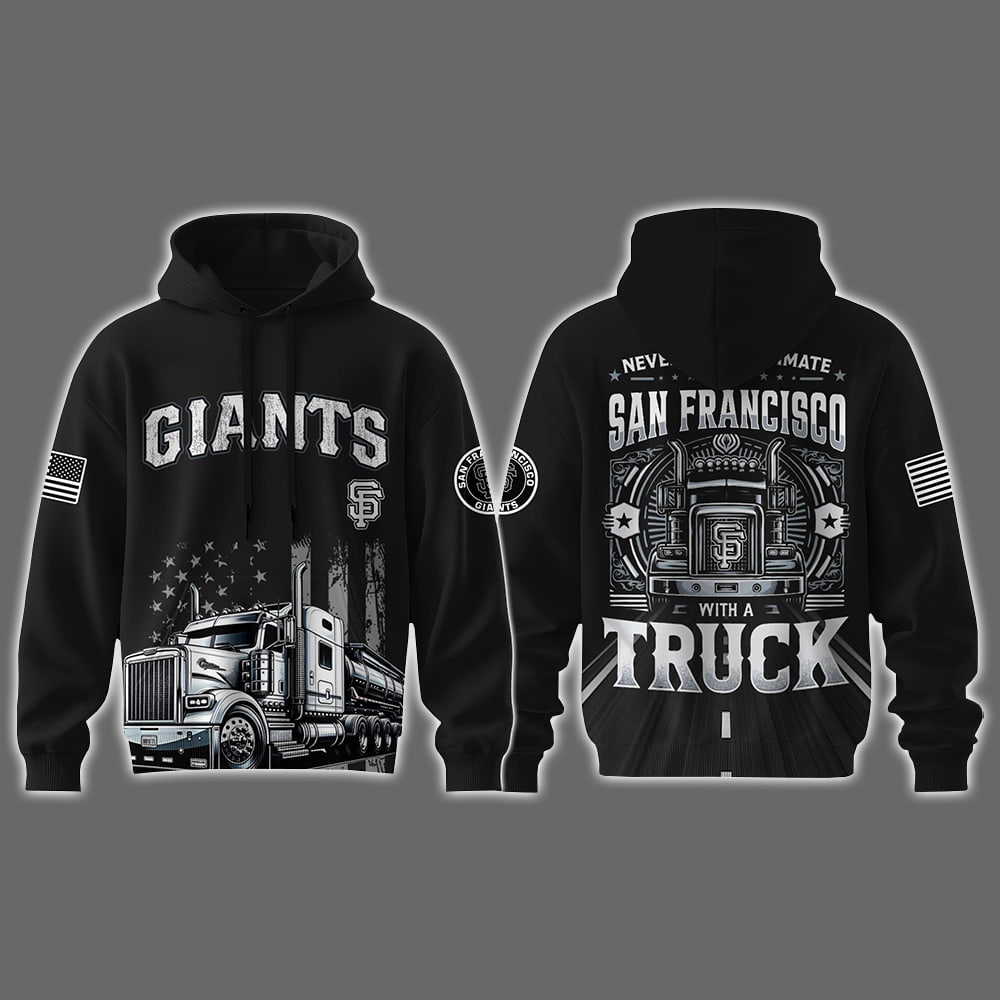 Giants Nation Truck Driver Appreciation Week Hoodie 2025 Giants Nation Truck Driver Appreciation Week Hoodie 2025