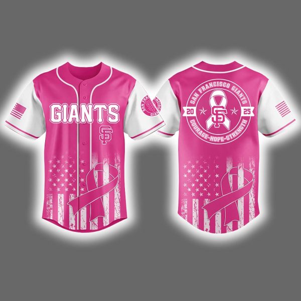 Giants Pink Out The Park Jersey 2025