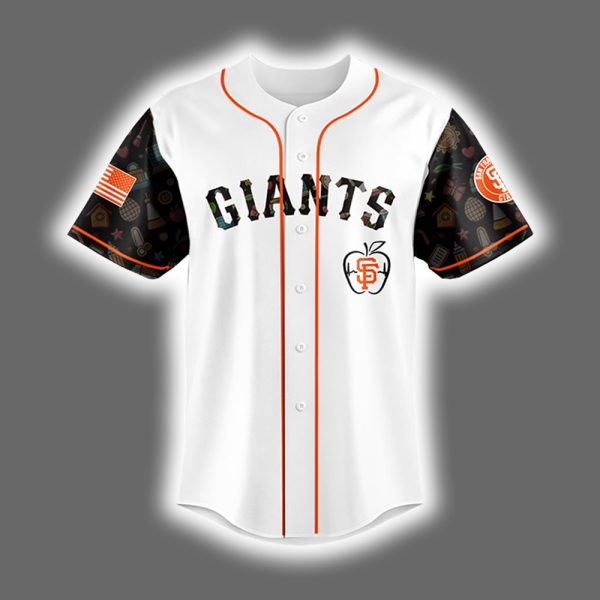 Giants Teacher Appreciation Week Jersey 2025 2